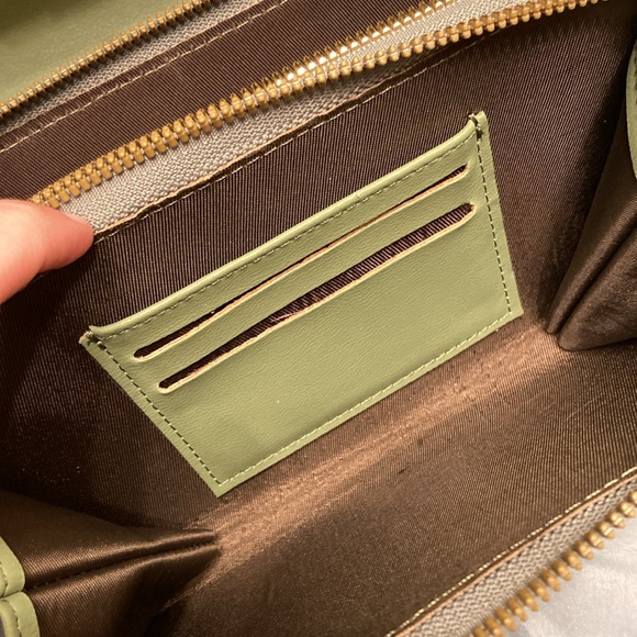 Green clutch/cross body bag - Picture 5 of 9